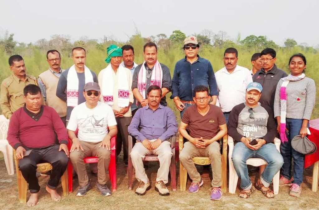 The local people of Arimora chapori Tezpur